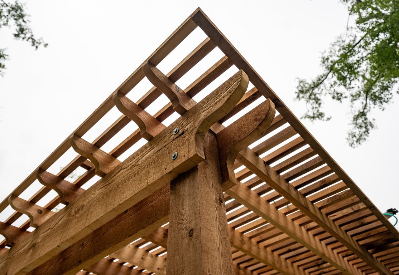 pergola material most common for home