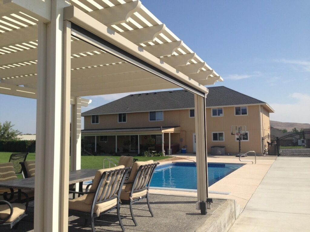 pergola installation from PCUNW in Tri-Cities