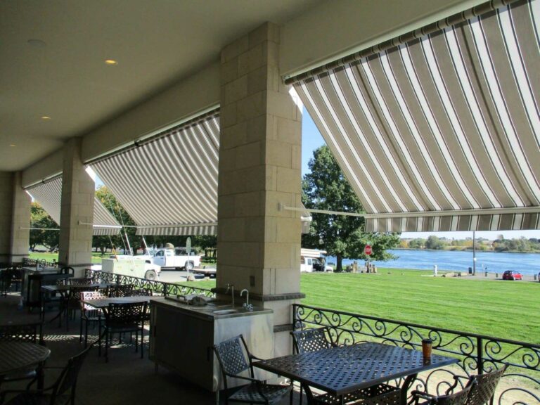 retractable awnings installed for your business Patio Covers Unlimited