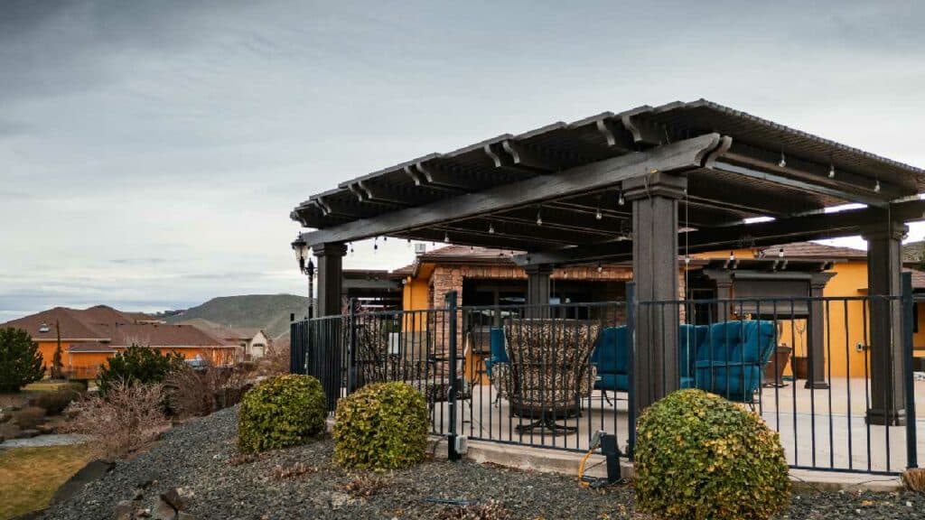 a beautiful custom patio covers from Patio Covers Unlimited NW