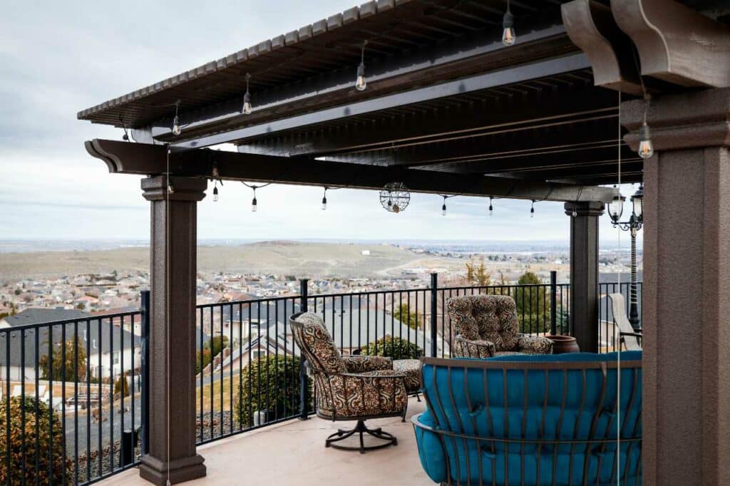 adding lighting to your pergola Patio Covers Unlimited NW