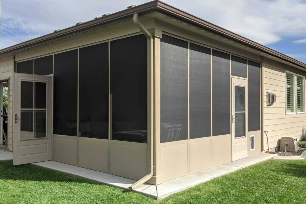 expert screen room installation service by Patio Covers Unlimited
