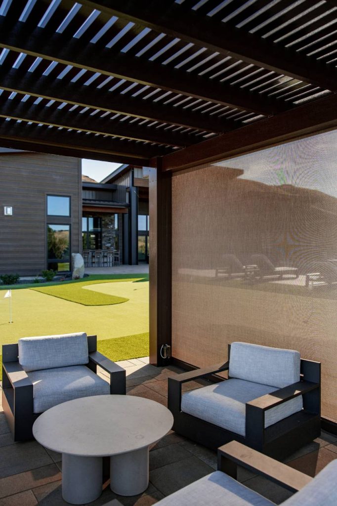 professionally installed exterior screens